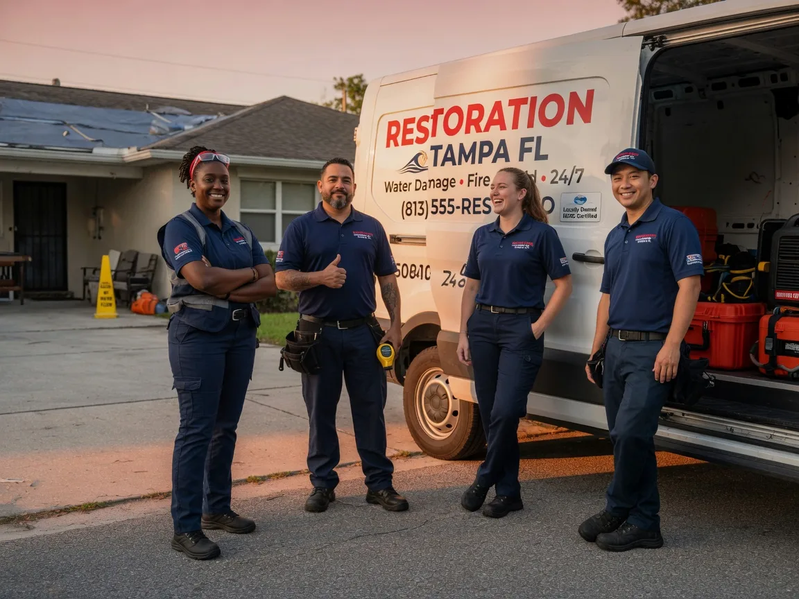 Water Damage Restoration company in Meriden, KS