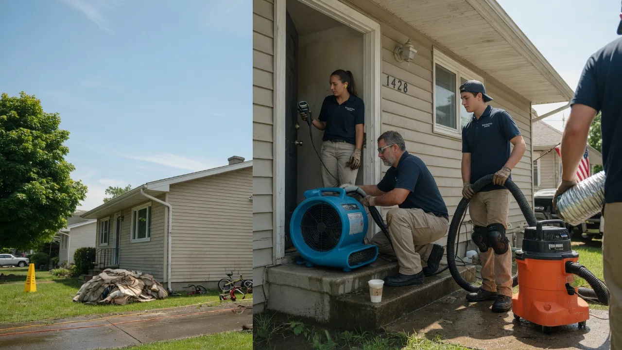 Water Damage Restoration in Meriden, KS near me